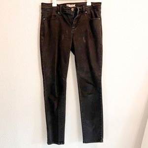 Free People Black Skinny Jeans